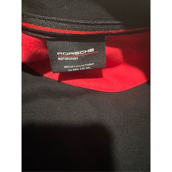 Porsche Motosport black zip up sweater XXL - Picture 5 of 10
